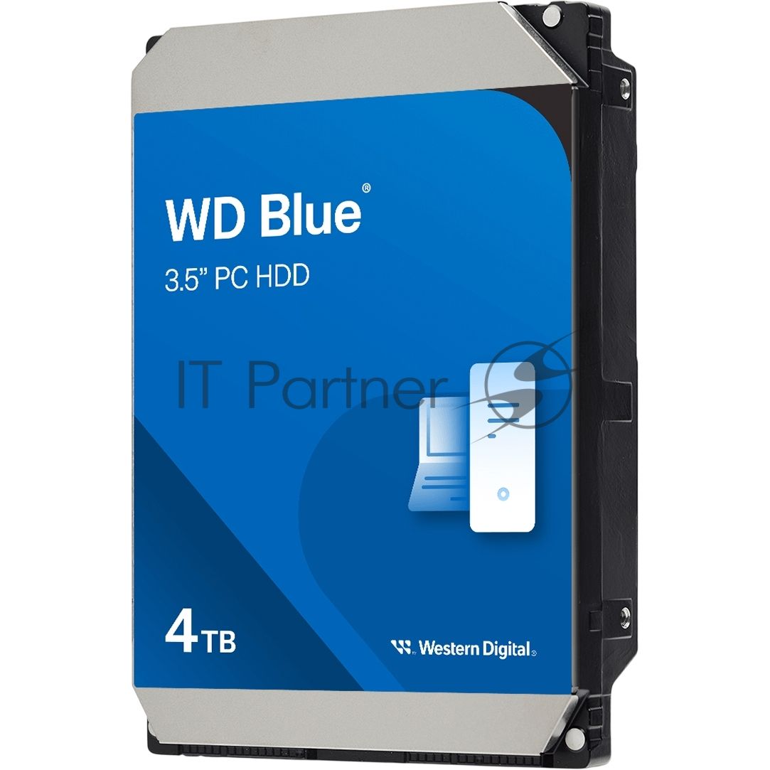 Жесткий диск HDD WD Blue 4Tb 5400rpm SATA 128Mb 3.5"