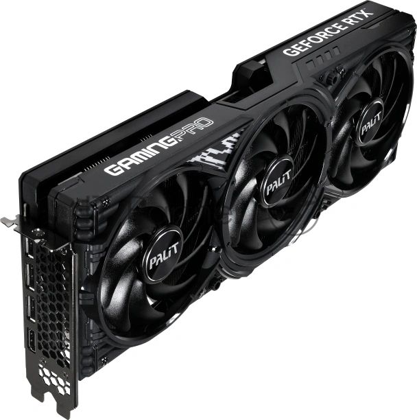 Видеокарта Palit GeForce RTX 5070 Ti GamingPro-S OC, 16 GB GDDR7, 256 bit, 3xDisplayPort, HDMI, GPU 2482 MHz
