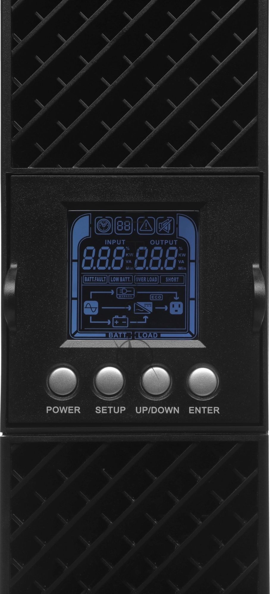 Источник бесперебойного питания Ippon Pacific II 3000 / 3000 ВА / 2700 Вт / 8 x IEC 320 C13, 1 x IEC 320 С19