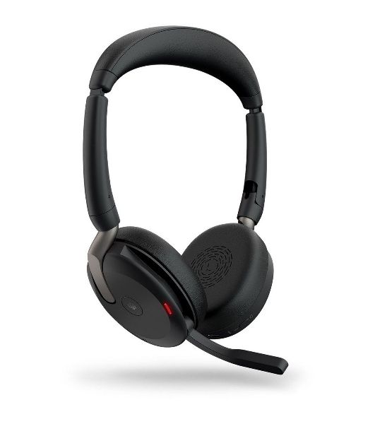 Гарнитура Jabra Evolve2 65 Flex чёрный, беспроводная, Bluetooth, до 32 ч