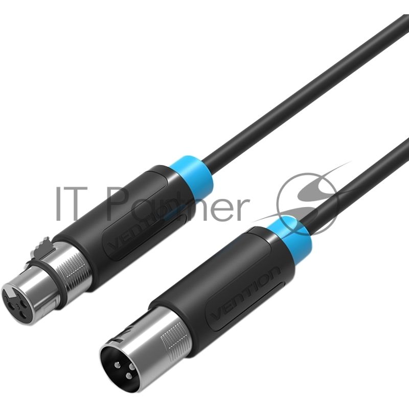 Кабель Vention аудио XLR M/XLR F - 2м
