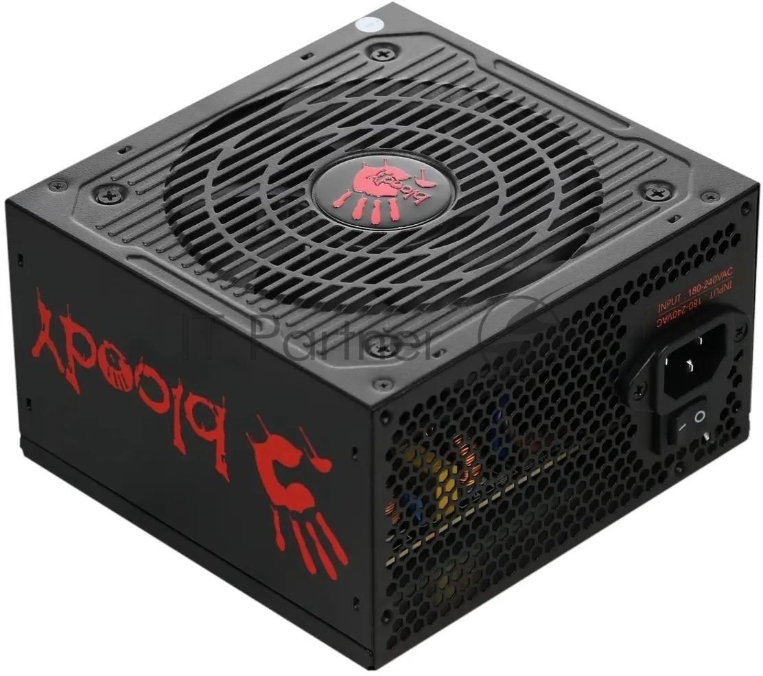 Блок питания Bloody BD-PS700W, 700Вт, 80 PLUS WHITE, 120мм, черный