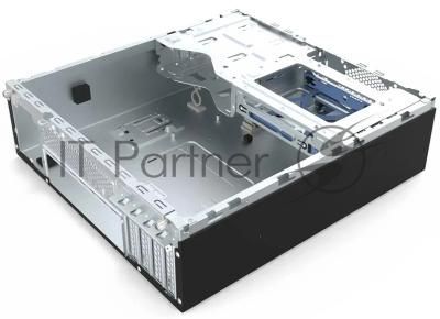 Компьютерный корпус без блока питания Case Foxline mATX Desktop w/o PSU, 2xUSB3.0, 2xUSB2.0, toolless, Black, 8cm. fan, no powercord