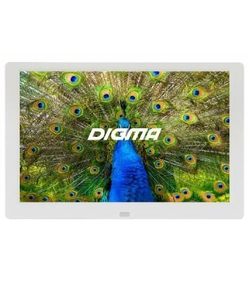 Фоторамка Digma 10.1" PF-1043 IPS 1280x800 белый пластик ПДУ Видео