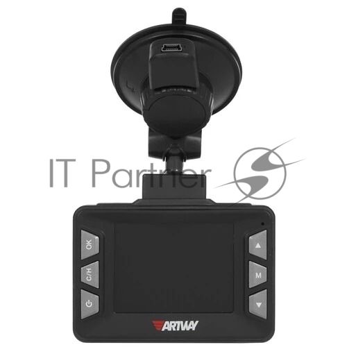 Видеорегистратор с радар-детектором Artway MD-108 GPS черный