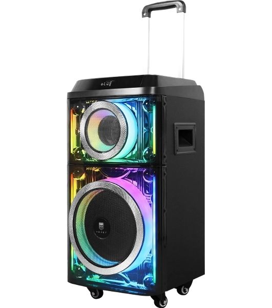Колонка портативная Ural 103 черный 1200W 1.1 BT/3.5Jack/USB-C 15м 7000mAh