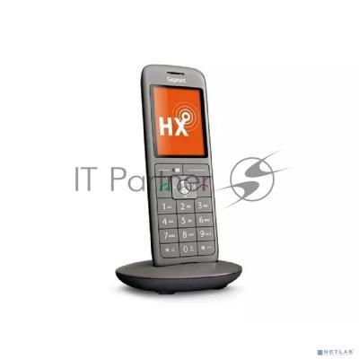 Дополнительная трубка Dect Gigaset CL660HX черный для CL660HX