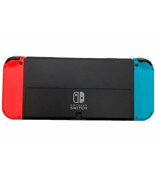 Игровая приставка Nintendo Switch OLED сине-красный