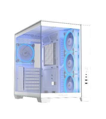Корпус ASUS A32 Plus, Midi-Tower, белый, 4 x 120 мм