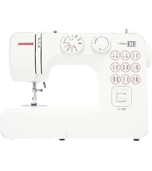 Швейная машина Janome 3112M 15 операций, петля полуавтомат ,верт.челнок