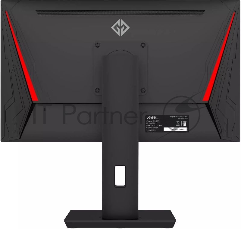 Монитор 23.8" GMNG GM-24F03 IPS 1920x1080, 180 Гц, 3 мс, 16:9, 300 кд/м2, 2хHDMI, 1хDP, 1x3.5 мм, черный