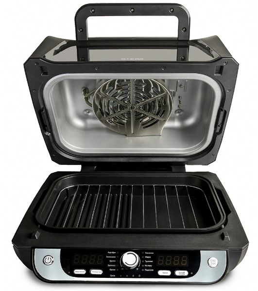 Аэрогриль Steba AG 6000 AirChef черный, 1750 Вт, 10.1 л, кнопки, 11 программ