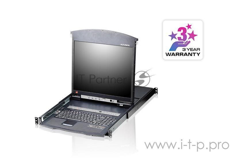 Коммутатор CAT5 KVM/LCD 19" 16PT KL1516AN-AXA-RG ATEN
