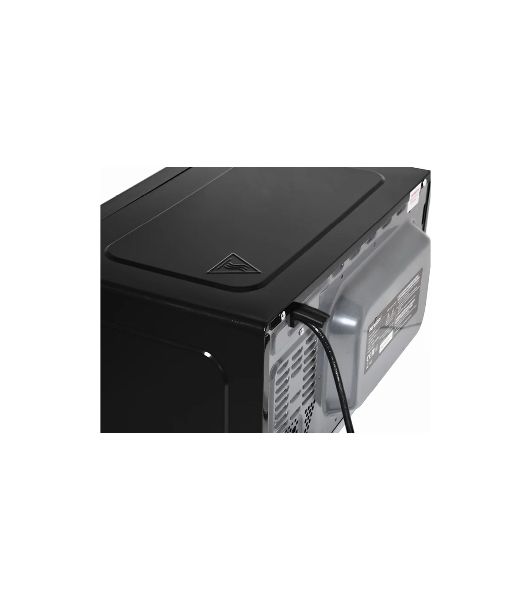 Микроволновая печь OURSSON MM2010/BL черный/серебристый, 20 л, 700 Вт, переключатели - поворотный механизм