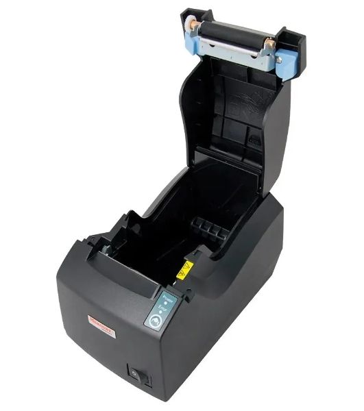 Чековый принтер Mertech G58 прямая термопечать, 203 dpi, 100 мм/сек, Ethernet, RS-232, USB, черный