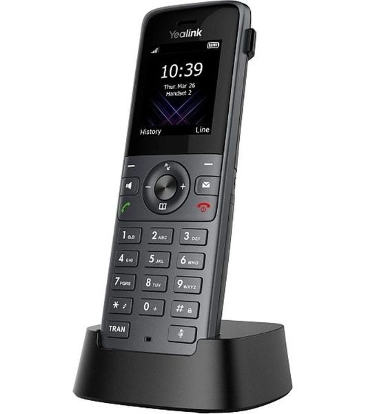Телефон DECT-трубка Yealink W74H черный