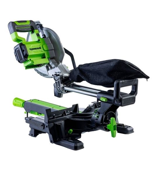 Торцовочная пила Greenworks GD24MS216 4800об/мин d=216мм