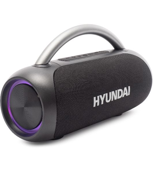 Колонка портативная Hyundai H-PS1026 черный 40W 2.0 BT 10м 1800mAh