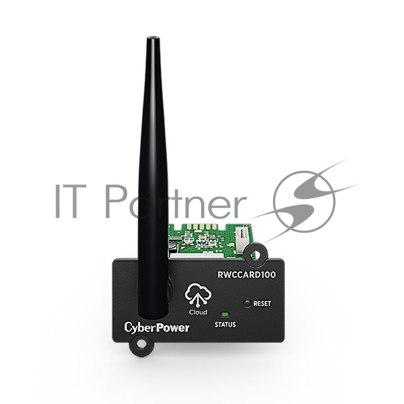 Карта облачного мониторинга Cloud monitoring card CyberPower RWCCARD100 NEW для 1ф устройств, беспроводная, Wi-Fi