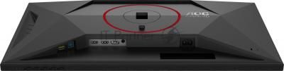 Монитор AOC 27" U27G4R черный/красный IPS LED 16:9 HDMI матовая HAS Piv 400cd 178гр/178гр 3840x2160 160Hz G-Sync DP 4K USB 6.35кг