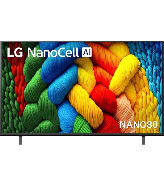 Телевизор LG 55" 55NANO80A6B черный/синяя сажа DLED 4K UHD 60Hz Smart TV WebOS 2GB/8GB