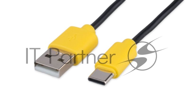 Кабель USB2.0 Гарнизон GCC-USB2-AMCM-1M-BY AM/Type-C, медь,1м, пакет