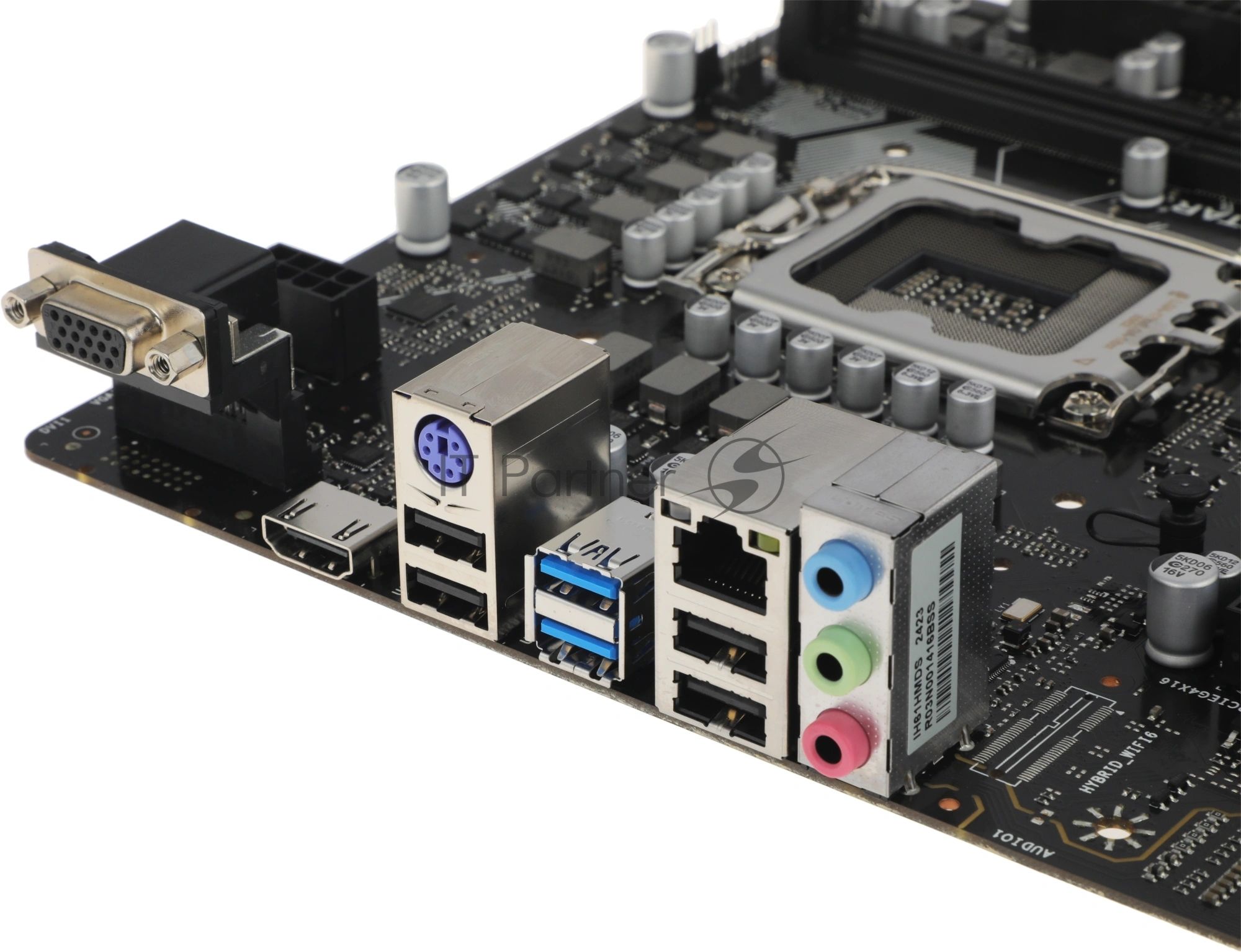 Материнская плата Biostar H610MH D5, LGA1700, Intel H610, 2xDDR5, 4xSATA, 1xM.2, 1xPCIe 4.0 x16, HDMI, D-Sub, 1x1Gb LAN, 3x3.5 мм, 7.1, microATX