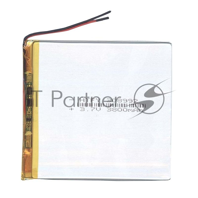 Аккумулятор Li-Pol (батарея) 3x89x92мм 2pin 3.7V/3800mAh