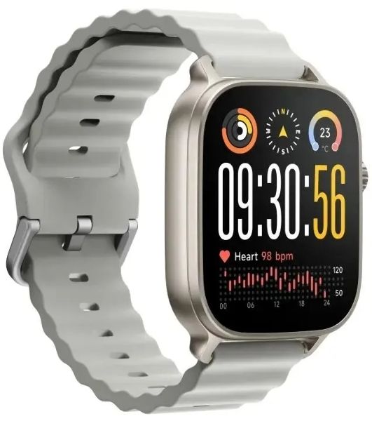 Умные часы Realme Watch 5 RMW2501, 1.97", AMOLED, Bluetooth, IP68, серебристый