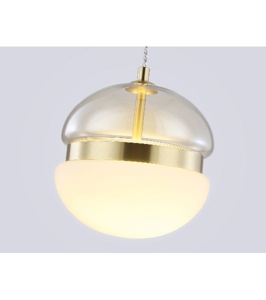 Подвесной светодиодный светильник Ambrella light LH11001 GD/FR золото/белый матовый 20W 3000K D180*200