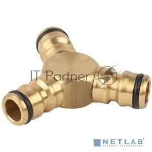 Тройник RACO 4246-55028B  ''profi'' соединитель-соединитель-соединитель латунный 1/2''