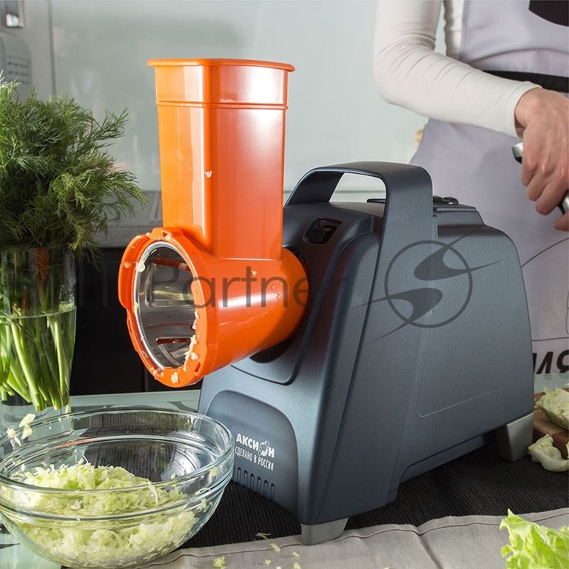 Мясорубка электрическая Аксион М 61.03 темно-синяя, 2000 Вт