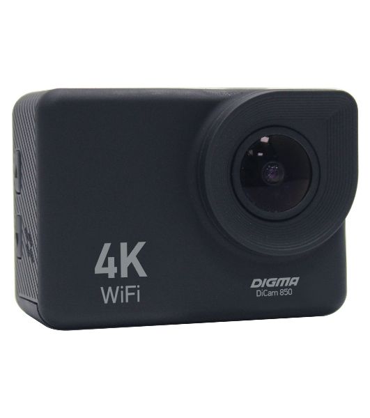 Экшн-камера Digma DiCam 850 черный