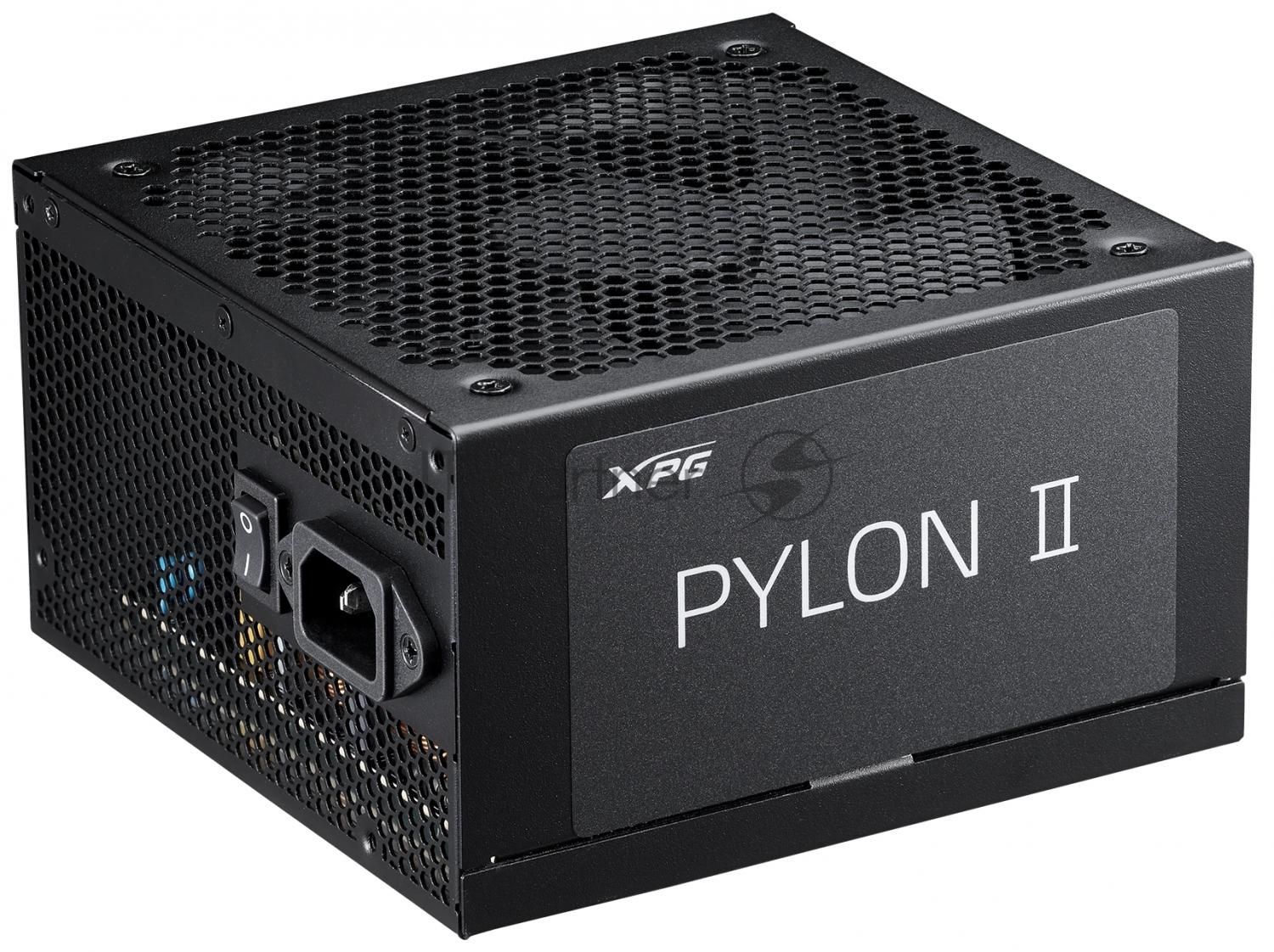 Блок питания ADATA XPG PYLON II BRONZE 750W, 750Вт, 80+ Bronze, 135мм, немодульный, черный