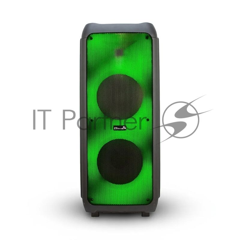 Колонка Eltronic  FIRE BOX  12" динамик 2шт/12" черный с TWS
