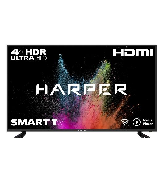 Телевизор Harper 55" 55U660TS черный LED 4K UHD 60Hz Smart TV Android 2GB/32GB