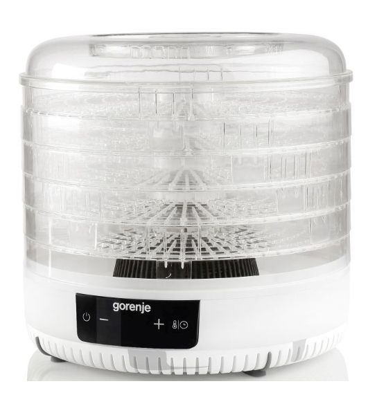 Сушилка для овощей и фруктов Gorenje FDK500GCW 5под. 450Вт белый