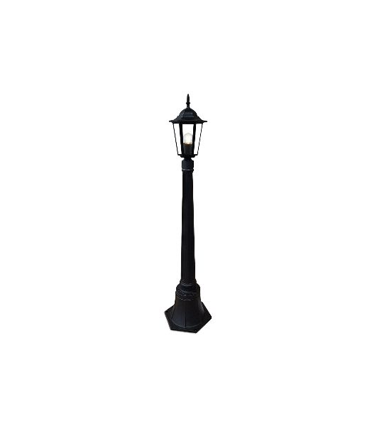 Светильник Ambrella light ST2037 BK/CL черный/прозрачный IP54 E27 max 40W D150*1100