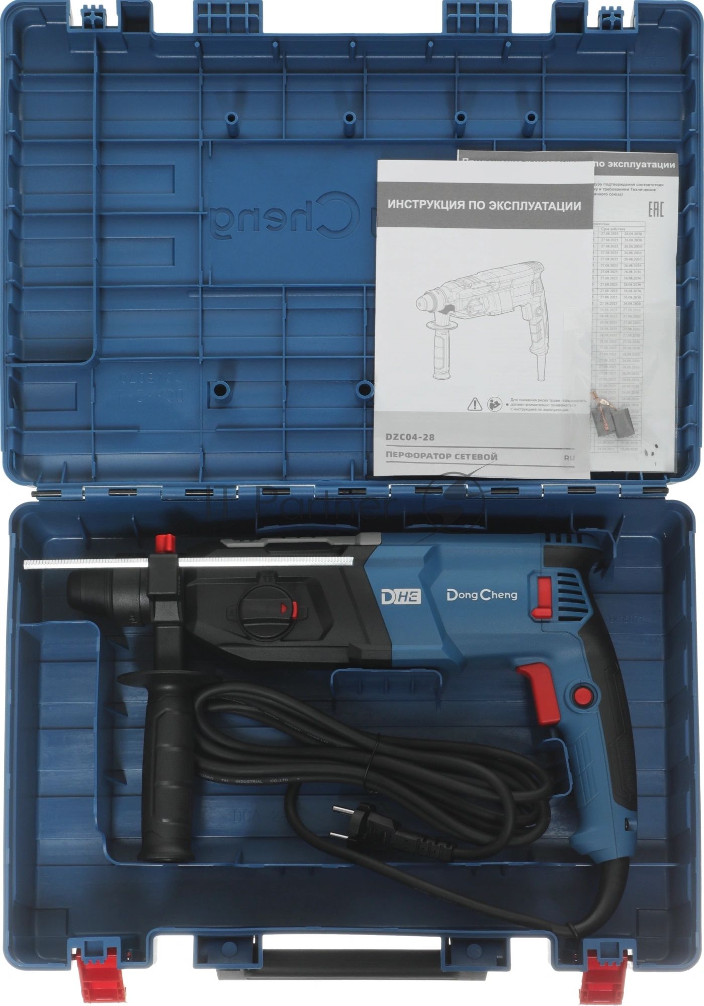 Перфоратор DongCheng DZC04-28, SDS-plus, 820 Вт, 3,3 Дж, от сети