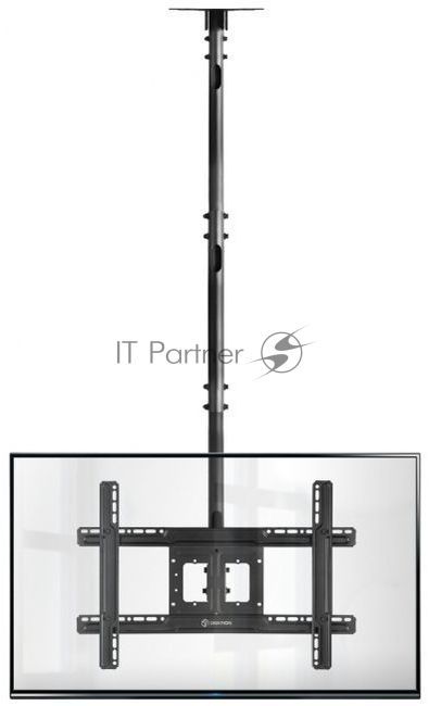 Кронштейн для телевизора ONKRON N2L 32"-80" потолочный, телескопический, черный