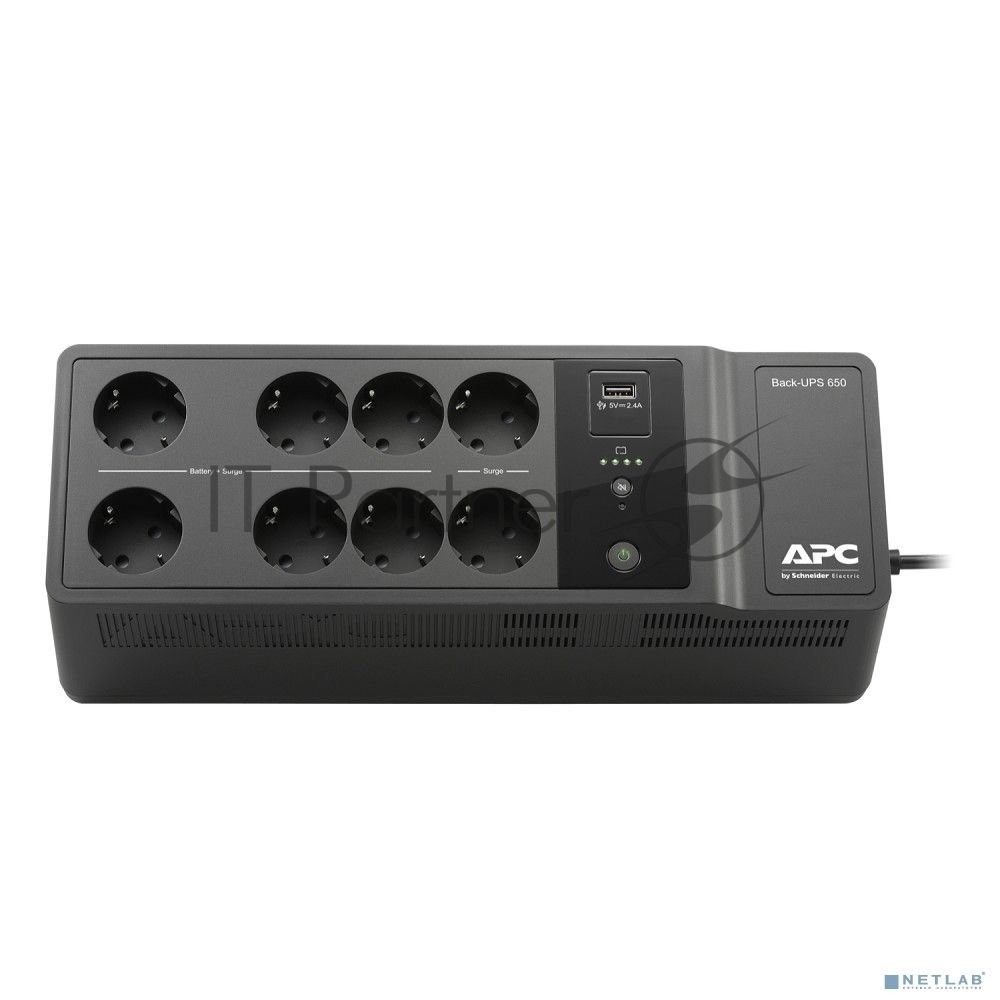 Источник бесперебойного питания APC Back-UPS BE650G2-GR/650ВА/400Вт/8xCEE 7 (евророзетка)