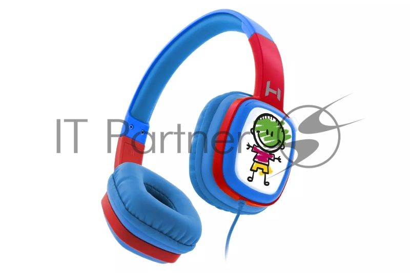 Наушники Harper KIDS HN-302 Blue-Red