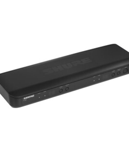 Микрофонная система SHURE BLX1288E/CVL-M17 беспроводная, двухканальная, с ручным передатчиком PG58 и петличным микрофоном CVL-B/C, частота UHF 662-686 МГц