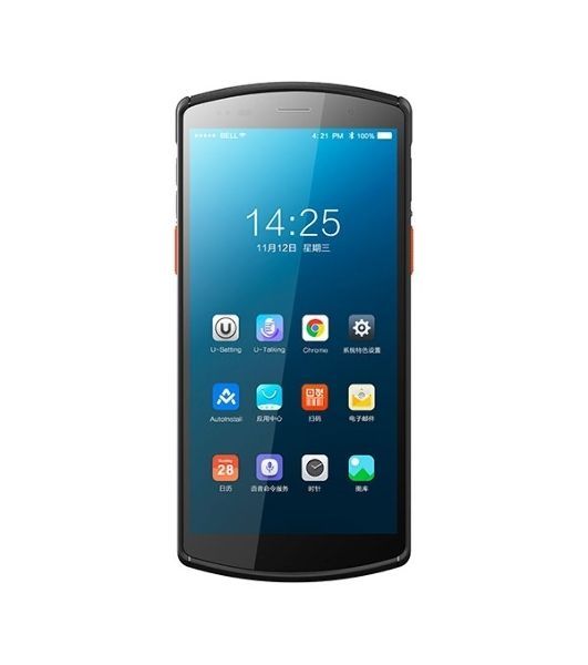 Терминал сбора данных Urovo DT50 (DT50-SH7S11E4F31) 2D Image Honeywell HS7, 4/64 ГБ, Android 11, USB, Bluetooth, WiFi, NFC, USB Type-C, MicroSD, Аудио выход, Вход микрофона, SIM, 2G, 3G, 4G, 5.7 ", 720x1440 pix, сенсорный