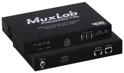 Приемник HDMI KVM OVER IP MuxLab 500760-RX-KVM поддержка 4К60 (SDVoE) Приемник HDMI KVM OVER IP MuxLab 500760-RX-KVM поддержка 4К60 (SDVoE)