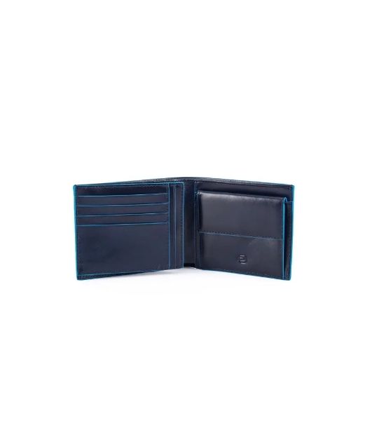 Кошелек мужской Piquadro Blue Square PU1240B2/BLU2 синий натур.кожа