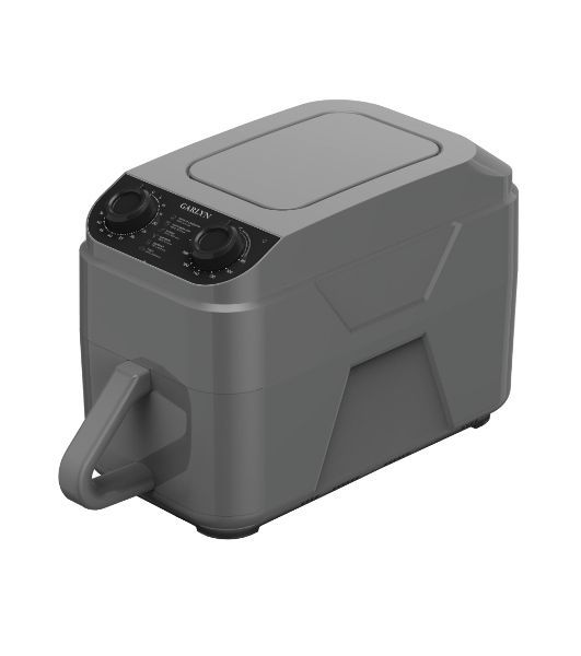 Аэрогриль GARLYN AG-1400 серый, 1500 Вт, 5.5 л, механическое управление, 17 программ