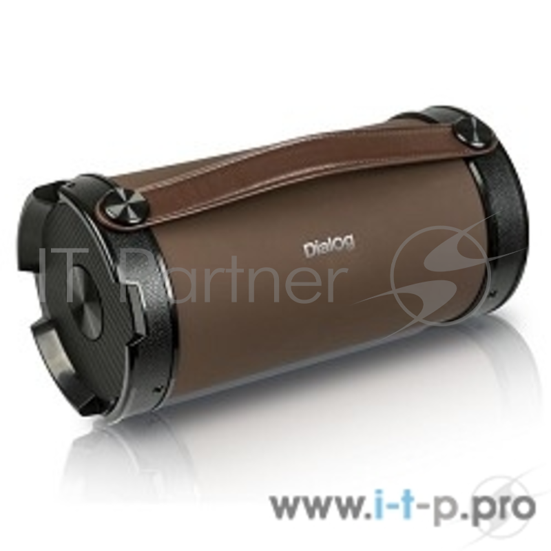 Колонки Dialog Progressive AP-100016 ВтBluetooth коричневый