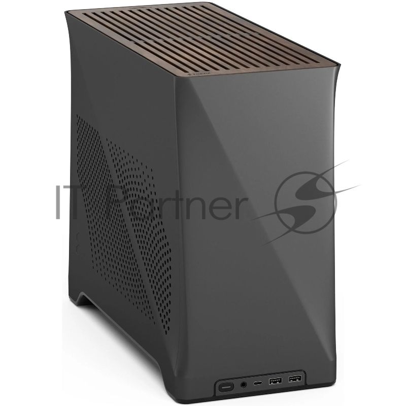 Компьютерный корпус без блока питания Fractal Design Era 2, Mini-Tower, 2x120мм, 2xUSB-A 3.0 + 1xUSB 3.2 Type-C, SFX PSU Support, mITX Charcoal Gray