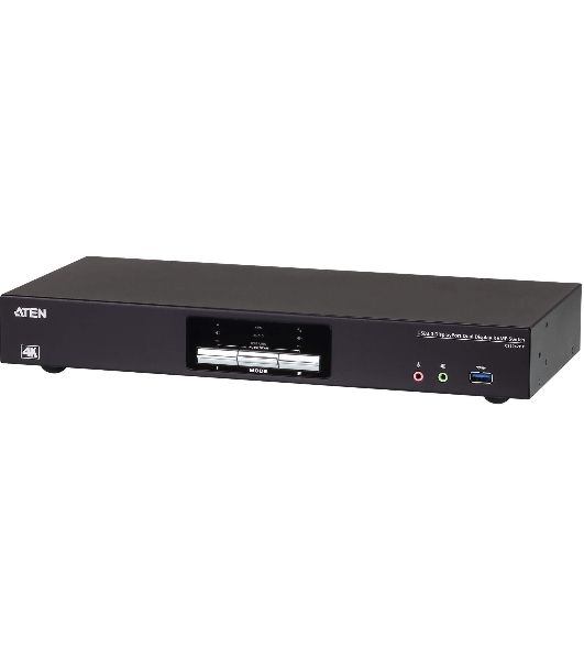 2-Поротовый USB3.0 4K DisplayPort Dual Display KVM переключатель 2-Port USB3.0 4K DisplayPort Dual Display KVM switch